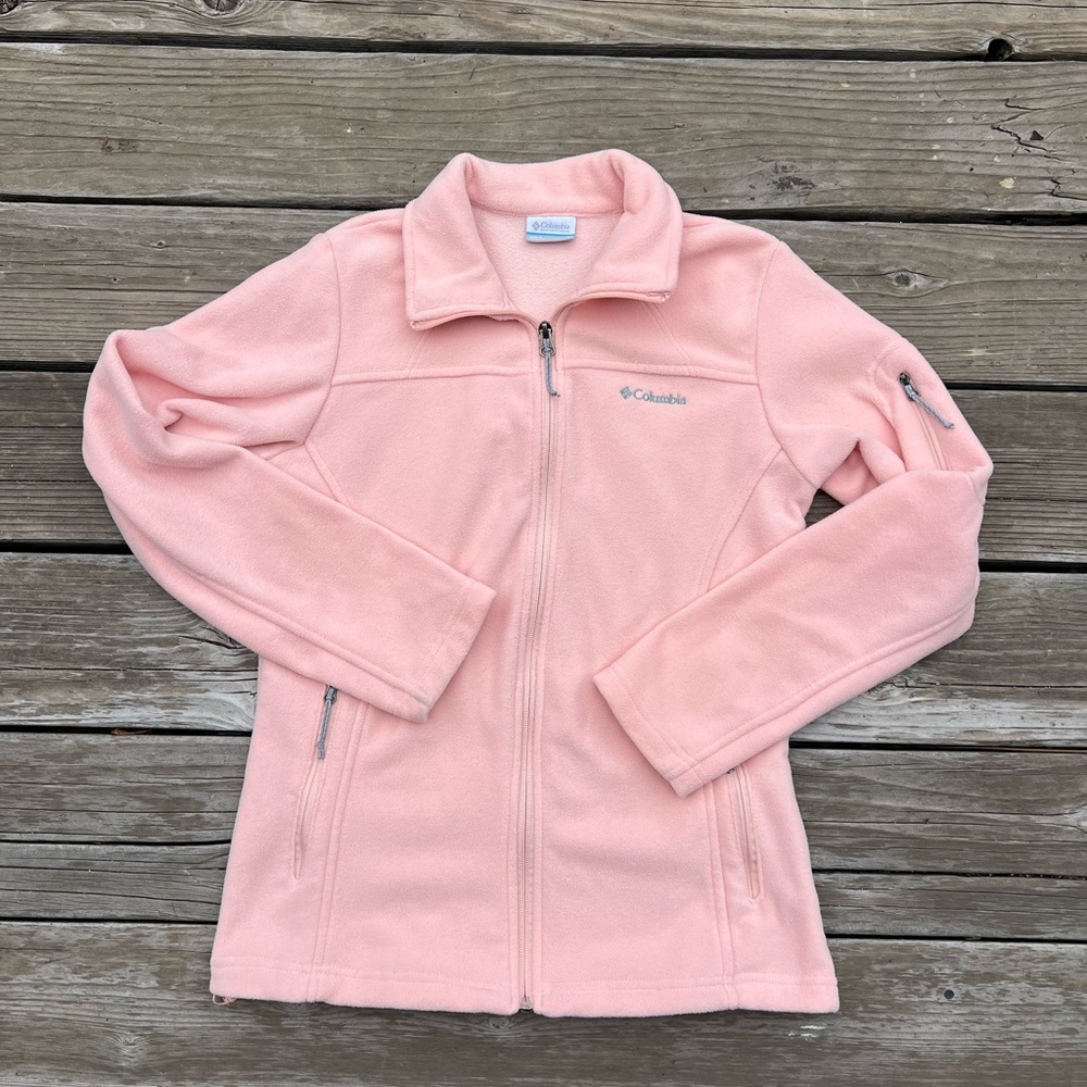 Columbia Women's Pink Teddy Fleece Jacket